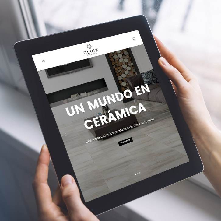 Diseño Web Click Cerámica