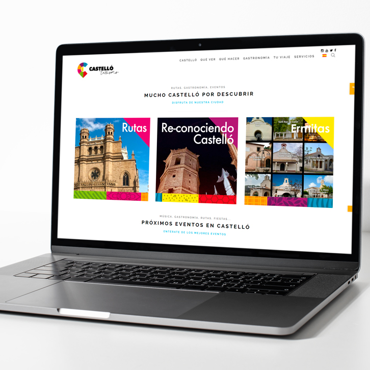 Página web Ayuntamiento Castellón Turismo