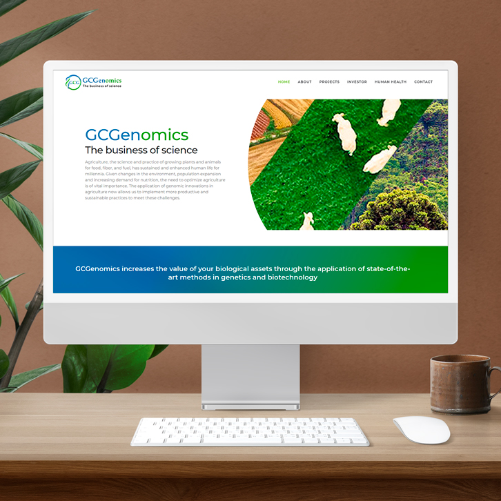 Página web GCgenomics