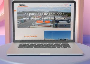 Pagina web Parking de camiones