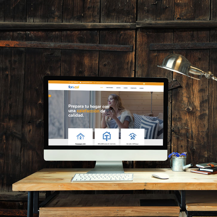 diseño pagina web fonycal