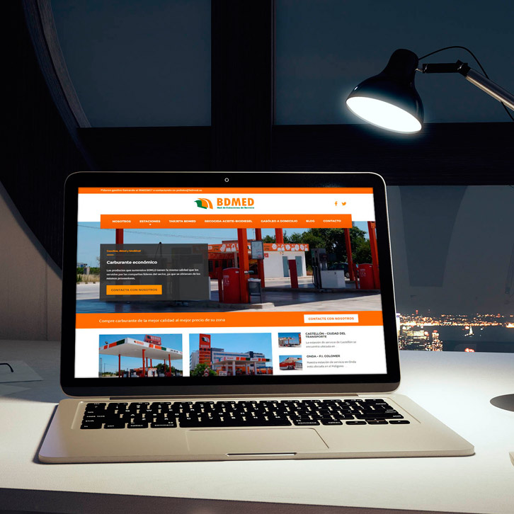 diseño web de BDMED