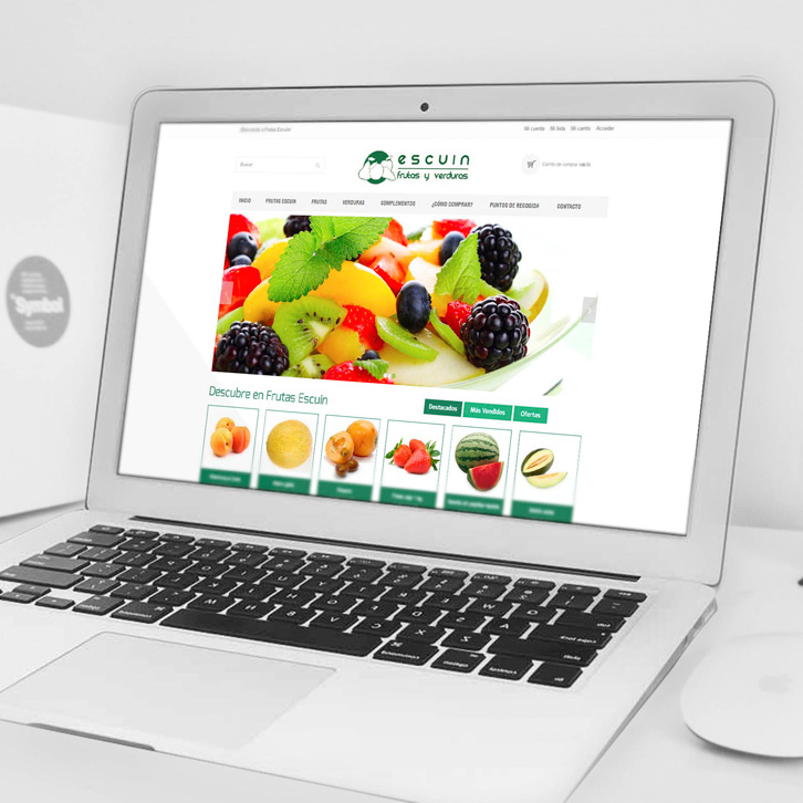 diseño web frutas escuin
