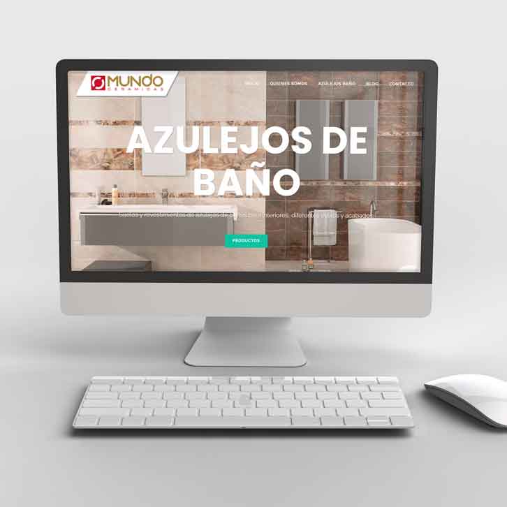 pagina web azulejos baño