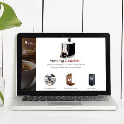 Página web cafedelsur Castellón
