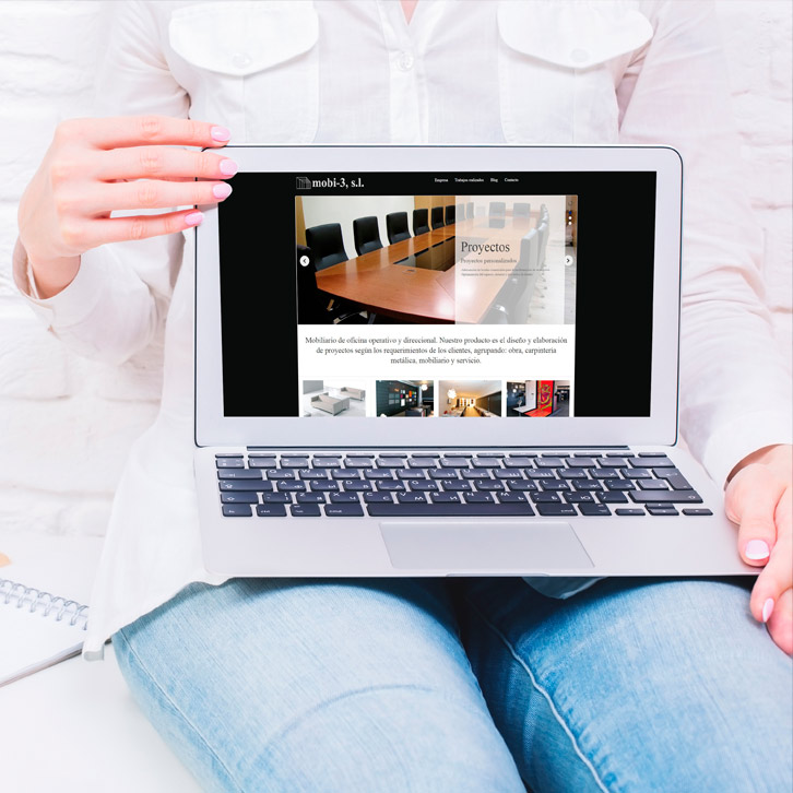 Pagina web de Mobi3