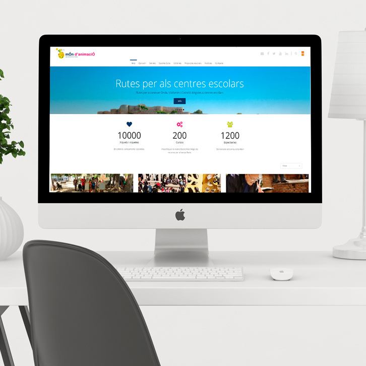 diseño web mÓn d’animaciÓ