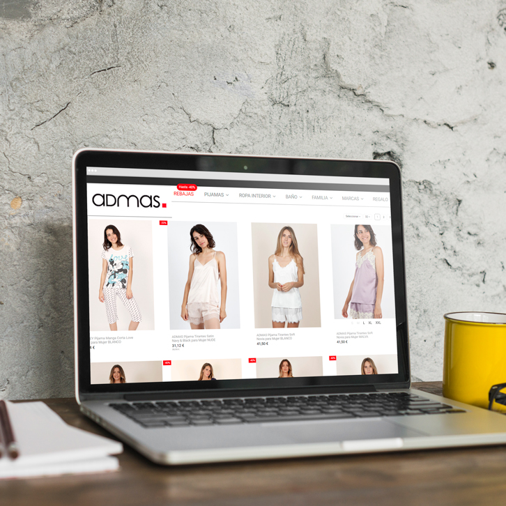 Tienda online ropa Admas